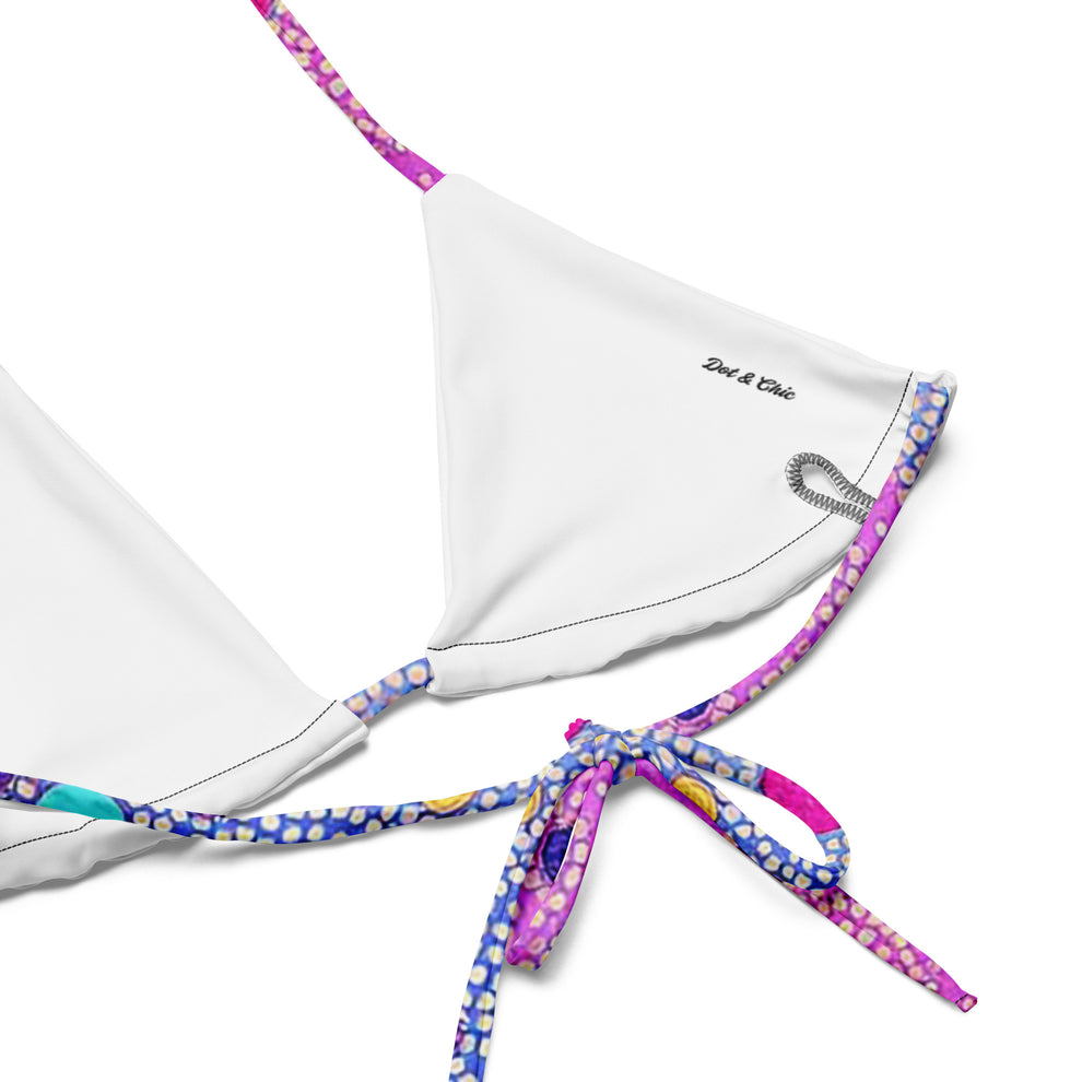 Eco‑Chic String Bikini – nature’s rhythm in every tie – Dot & Chic
